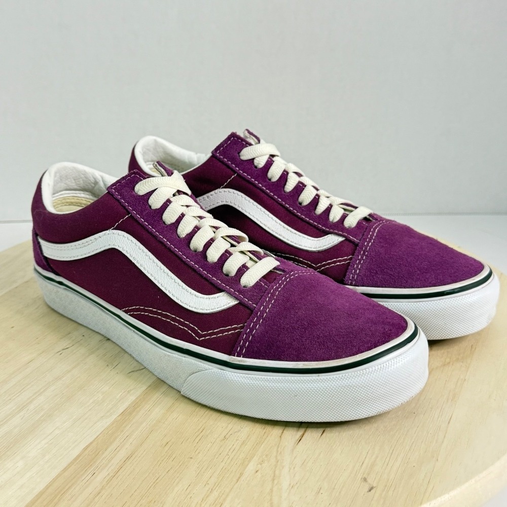 Vans Old Skool Men's Sneakers Color Theory Dark Purple Skater Low-Top Shoes Sz 7 - Picture 10 of 16